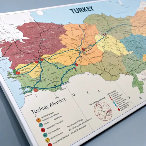 Turkey Highway Map with Toll Routes